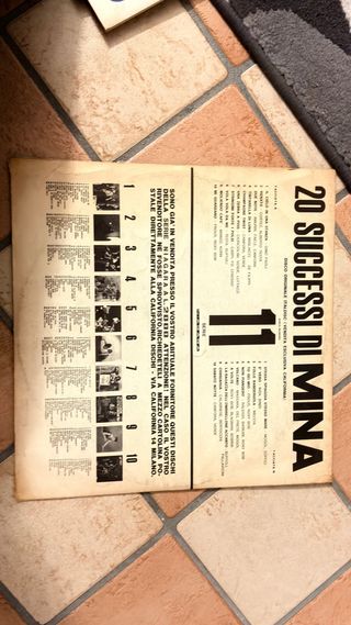 20 Successi di Mina - Vinile Ottimo