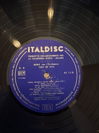 20 Successi di Mina - Vinile Ottimo