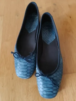 Zapatos Callaghan Mujer Azul Serpiente