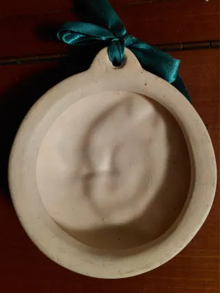 Sole e luna ceramica decorativa