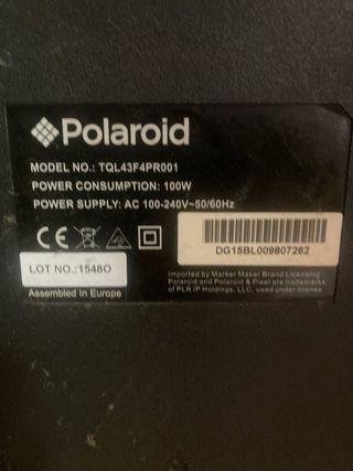 Televisor Polaroid 42' con soporte