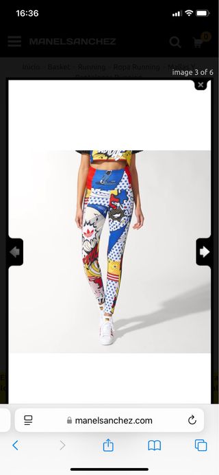 Leggings Adidas Rita Ora Pop Art