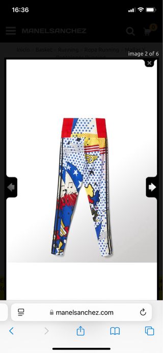 Leggings Adidas Rita Ora Pop Art
