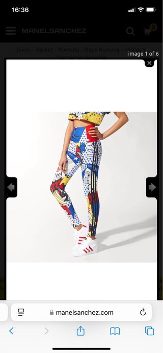 Leggings Adidas Rita Ora Pop Art