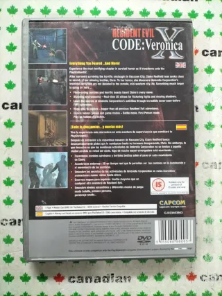 Resident Evil CODE: Veronica X PS2 Platinum