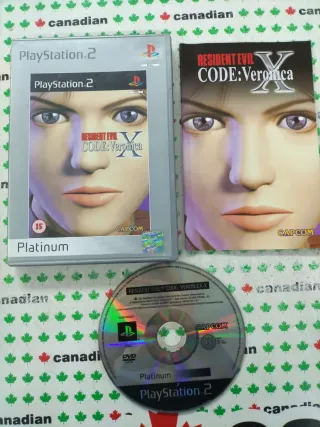 Resident Evil CODE: Veronica X PS2 Platinum