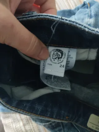 Pantalón vaquero Diesel azul