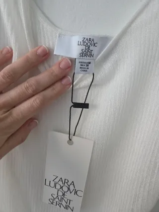 Camiseta Zara Ludovic de Saint Sernin Blanca