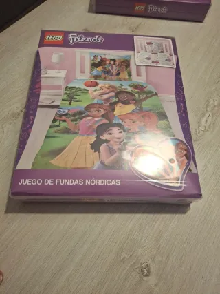 Juego Fundas Nórdicas LEGO Friends