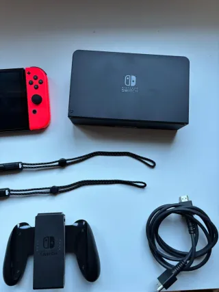 Nintendo Switch OLED Completa en perfecto estado