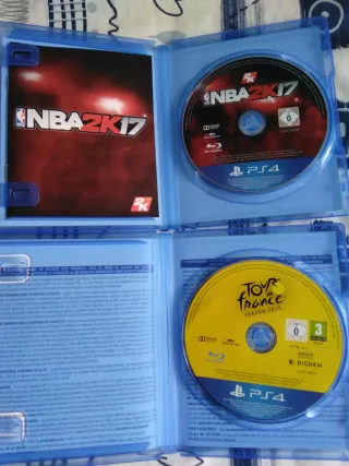 Pack Juegos PS4 NBA 2K17 y Tour de France 2019
