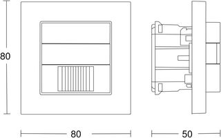 Interruptor Sensor Movimiento LED Steinel