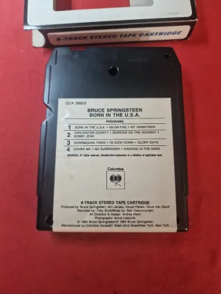Bruce Springsteen Born In The U.S.A. 8-Track