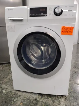 Lavadora Haier Blanca. L178