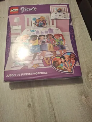 Juego Fundas Nórdicas LEGO Friends