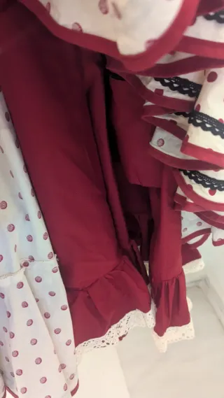 Traje Flamenca Adolescente Talla 36