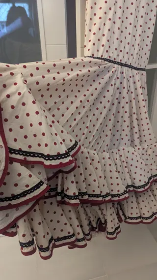 Traje Flamenca Adolescente Talla 36