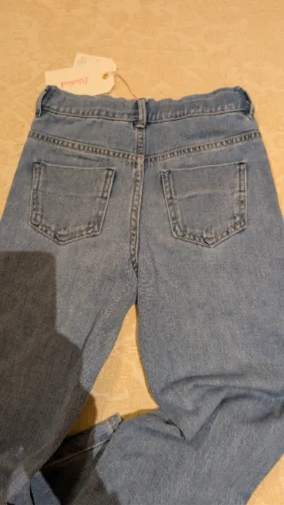 Calças de menina  bordado Just Love da Billiblush