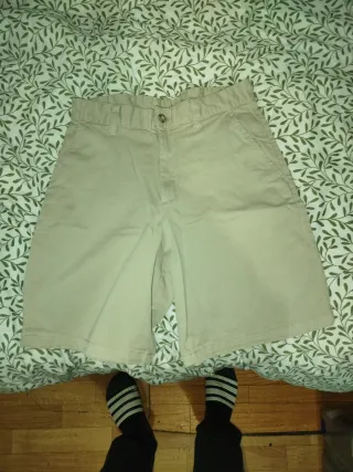 Bermudas Zara Beige