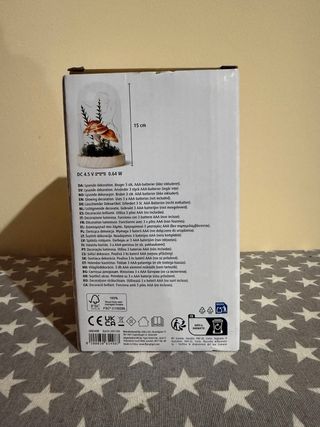 Lámpara Decorativa Setas con cúpula