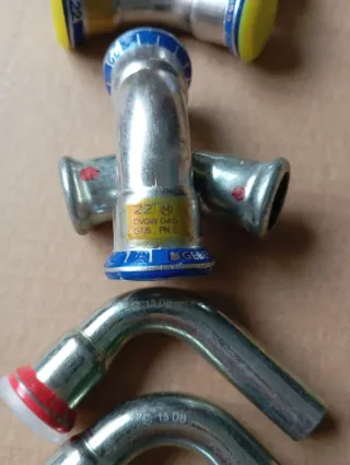 Codos Conectores Giberit Viega