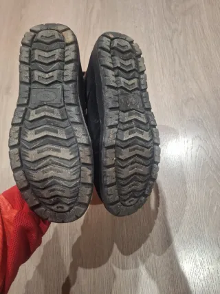 Botas de mujer negras acolchadas