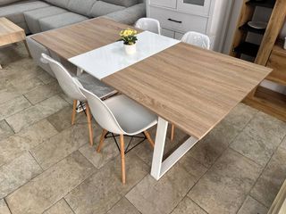 Mesa Extensible + 4 Sillas Nórdicas ¡NUEVO Pack!