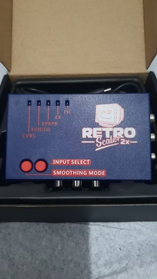 RetroScaler A/V a HDMI Convertidor y Line Doubler