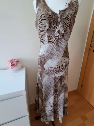 Vestido Anna Mora estampado, nuevo