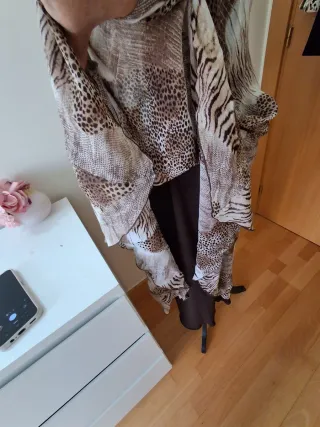 Vestido Anna Mora estampado, nuevo