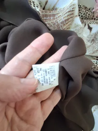 Vestido Anna Mora estampado,  nuevo