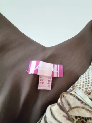 Vestido Anna Mora estampado,  nuevo