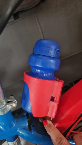 Bicicleta Infantil Spiderman Azul y Roja