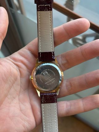 Reloj Vintage Dogma Prima 17 Rubis -Chapado en oro