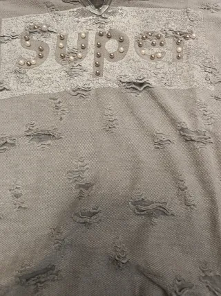 Camiseta gris talla M