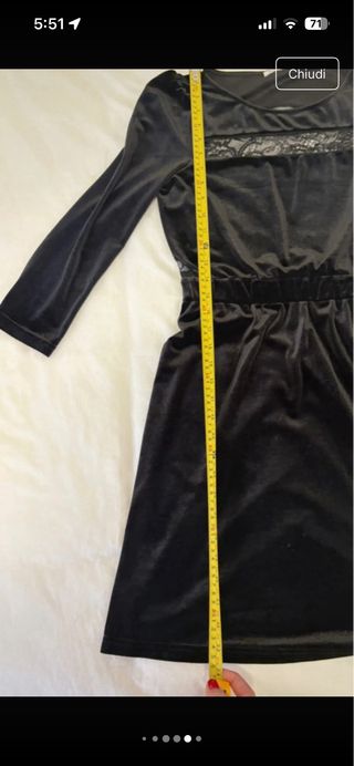 Abito nero elegante Motivi