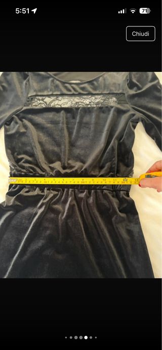 Abito nero elegante Motivi