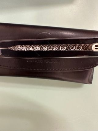 Occhiali da sole Giorgio Nannini Loris trasparenti