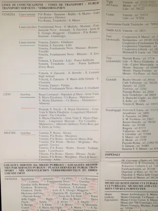 Venezia 1983 - Pianta Cassa di Risparmio