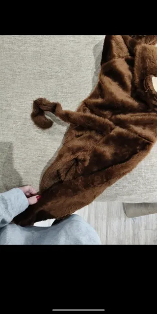 Disfraz de oso peludo para bebé