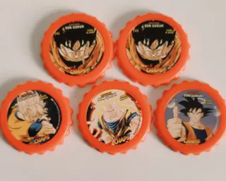 Dragon Ball Z – 73 Tazos/Chapas Panini - Lote