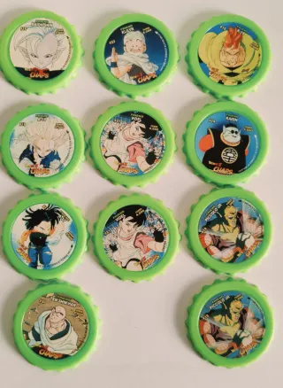 Dragon Ball Z – 73 Tazos/Chapas Panini - Lote