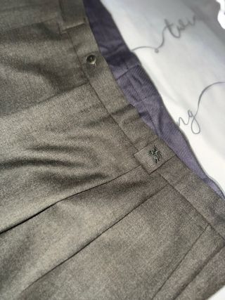 Pantalones Burberry Dickey Azul