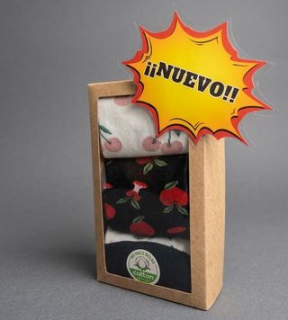 Pack 3 Nuevos Calcetines de Algodón