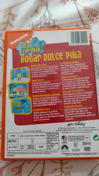 DVD Bob Esponja