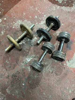 Mancuernas 8kg y 6kg