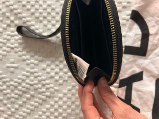 Cartera Adolfo Domínguez piel negra nueva