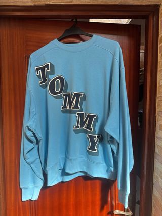 Sudadera Tommy Jeans Azul Talla L