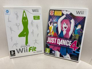 Lote Wii Fit y Just Dance 4