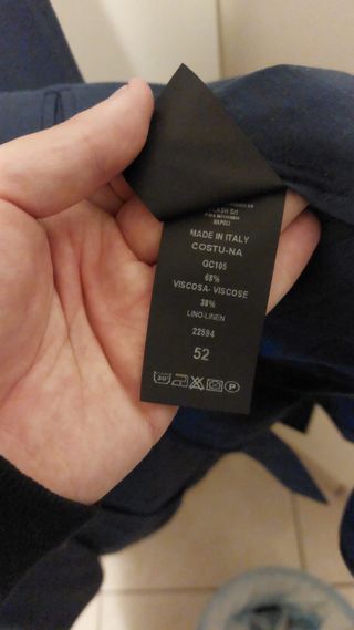 Giacca elegante blu Genius